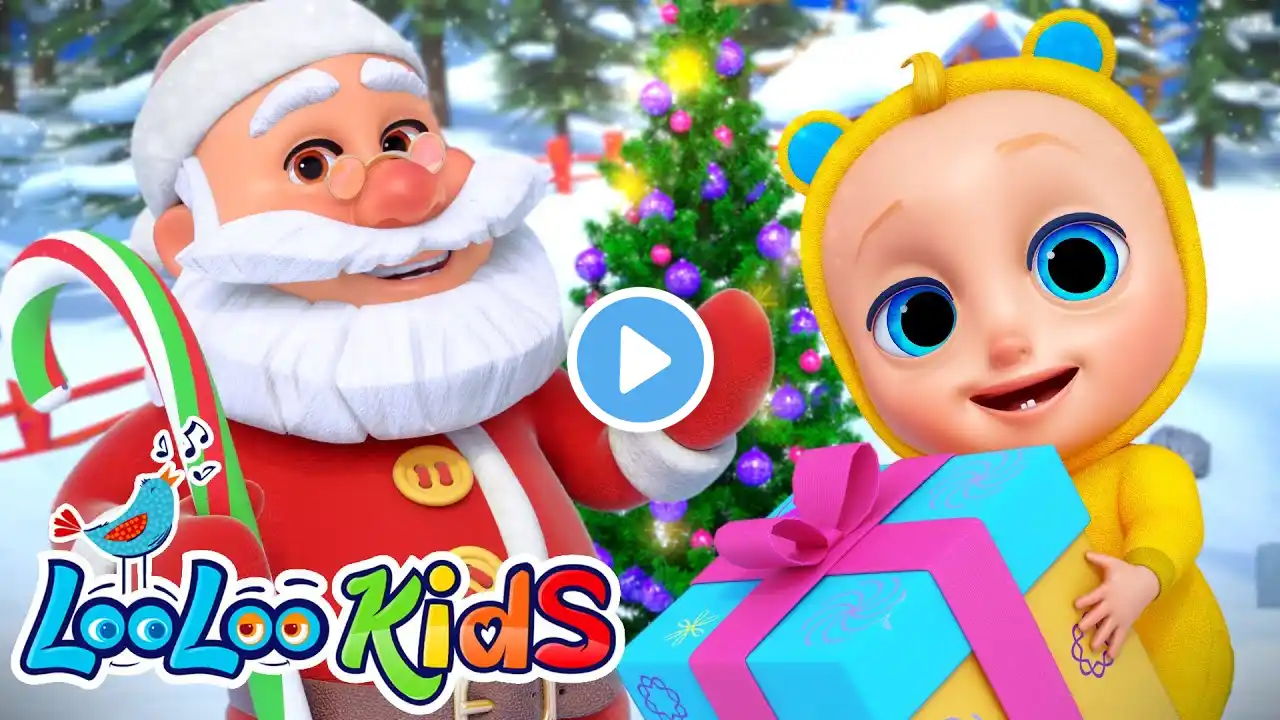 Santa Shark 🎅🦈 LooLoo Kids Santa Song 🎶 Best Kids Songs and Holiday Fun for Children 🎄✨