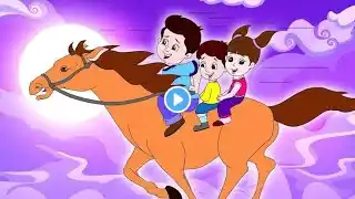लकड़ी की काठी | Lakdi ki kathi | Popular Hindi Children Songs | Animated Songs by JingleToons