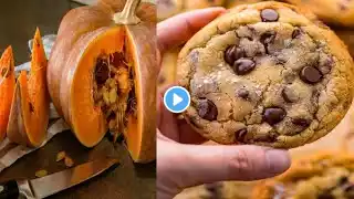 pumpkin  cookies recipe | soft and chewy chocolate chip cookies recipe