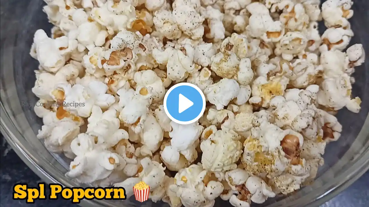 Popcorn Making At Home 🍿👌 | Spl Popcorn | New Masala Popcorn | Simple And Easy Make Popcorn Recipe