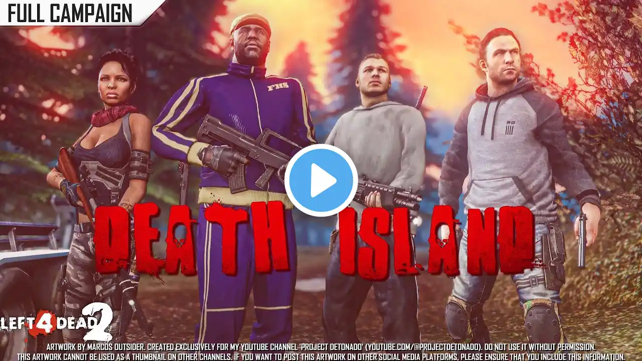 Left 4 Dead 2: Death Island | Rating ⭐⭐⭐⭐ 4K 60ᶠᵖˢ