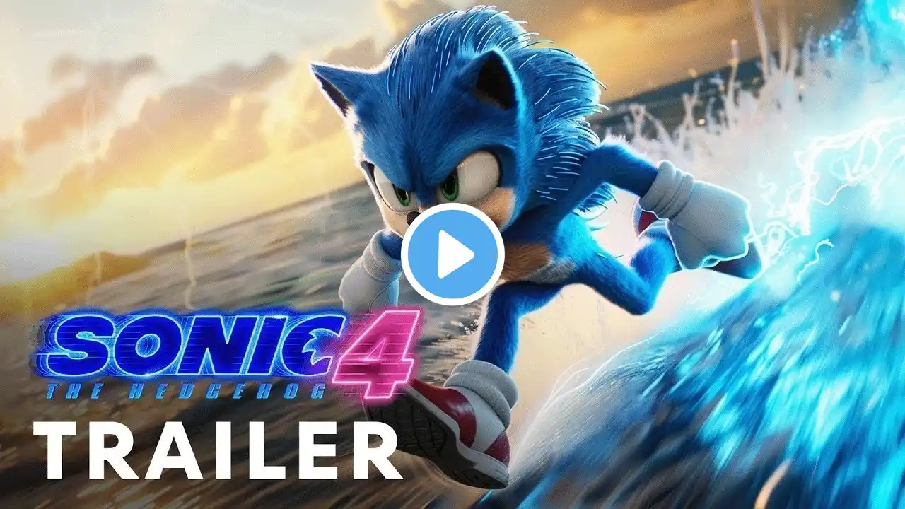 Sonic The Hedgehog 4 - First Trailer (2027) Paramount Pictures