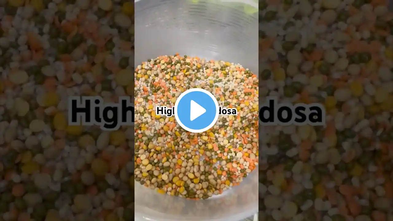 #High protein dosa #protein #multigraindosa #morningbreakfast #healthy #ditefood #shorts #viralvideo