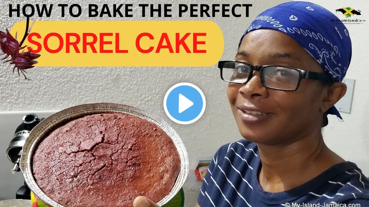 🎂How To Make the PERFECT SORREL-Flavored CHRISTMAS CAKE