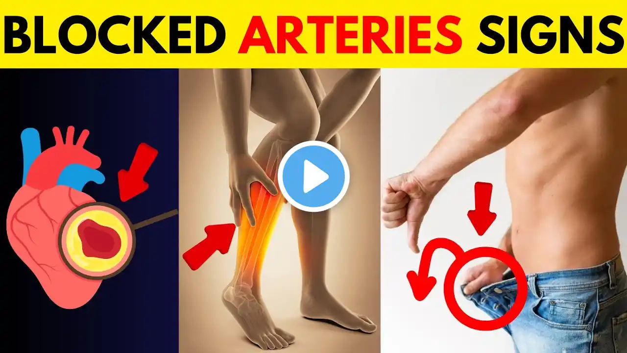 12 Warning Signs of Blocked Heart Arteries In Legs and Feet (Don't Ignore These Signals)