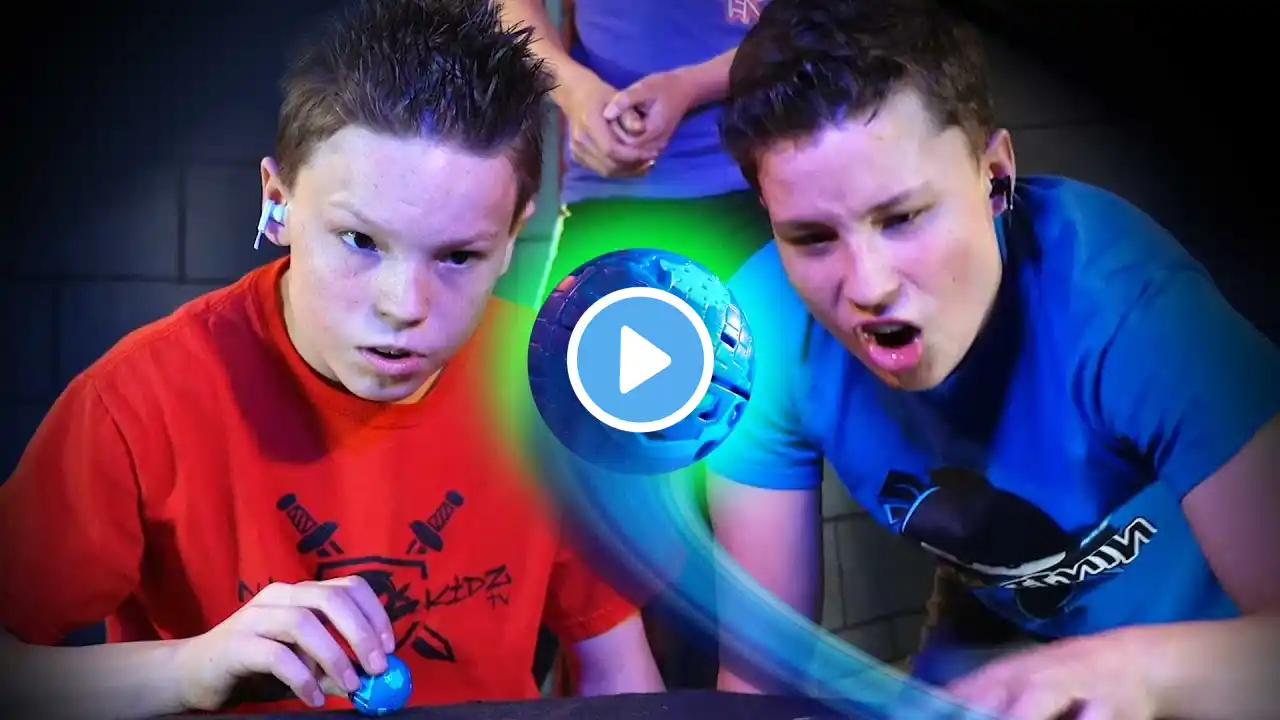 Ninja Kidz Sharpshooting Battle Challenge! Bakugan Secret Battle League FINALS!