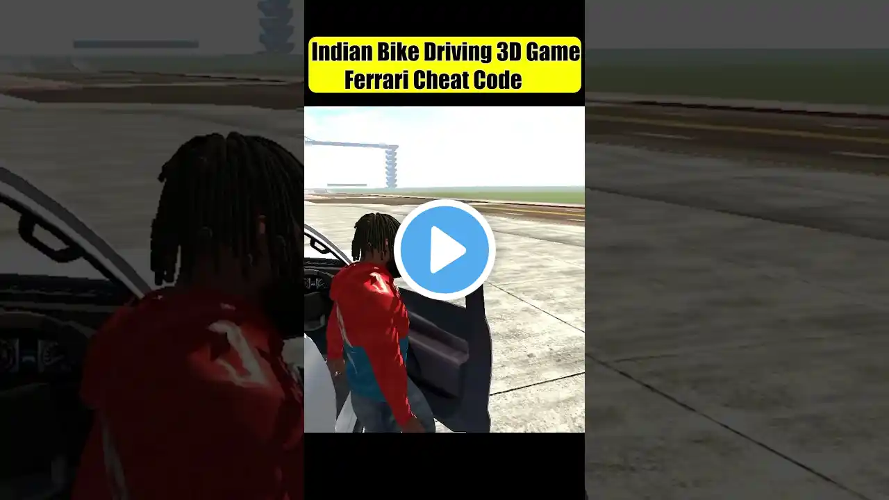 Indian Bike Driving 3D #Game | Ferrari CheatCode | Crazy Gaming | #totalgaming #carryminati