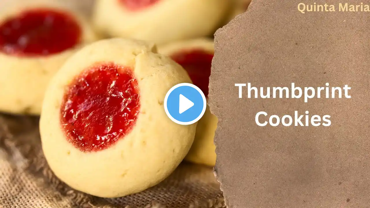 Thumbprint Cookies_ Cookie Baking Extravaganza Series