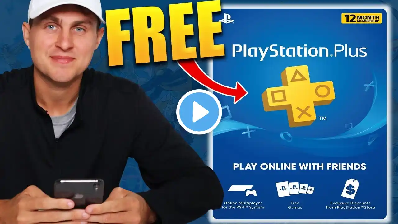 How to get FREE PS PLUS (100% LEGAL✅) Free PS Plus 12 Month Code