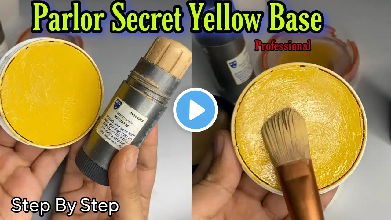 Parlor Secret Yellow Base || Yellow Base Kese Banaye? || Customize Yellow Base #beautyhacks