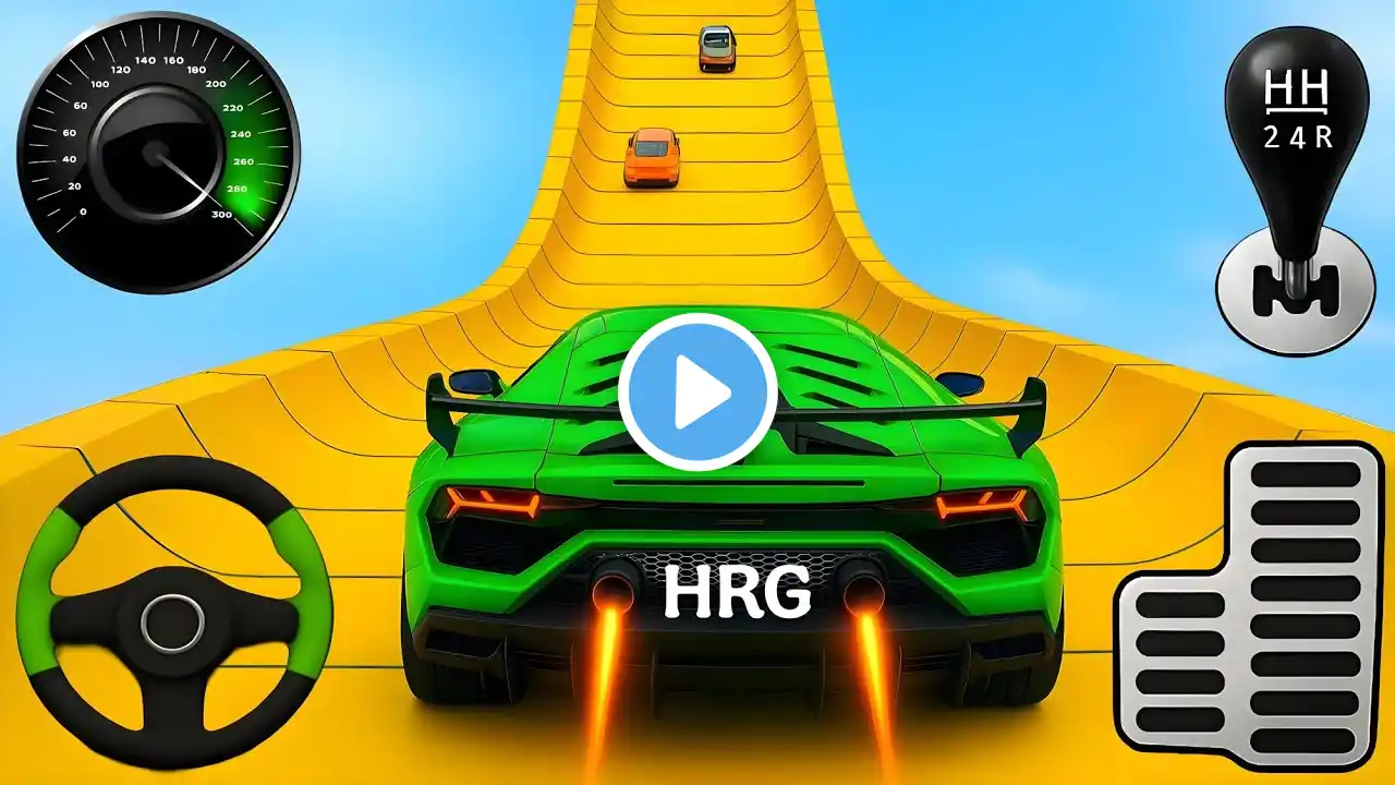 Master Ramp GT Car Stunt - Impossible GT Car Racing Tracks - Android Gameplay #88