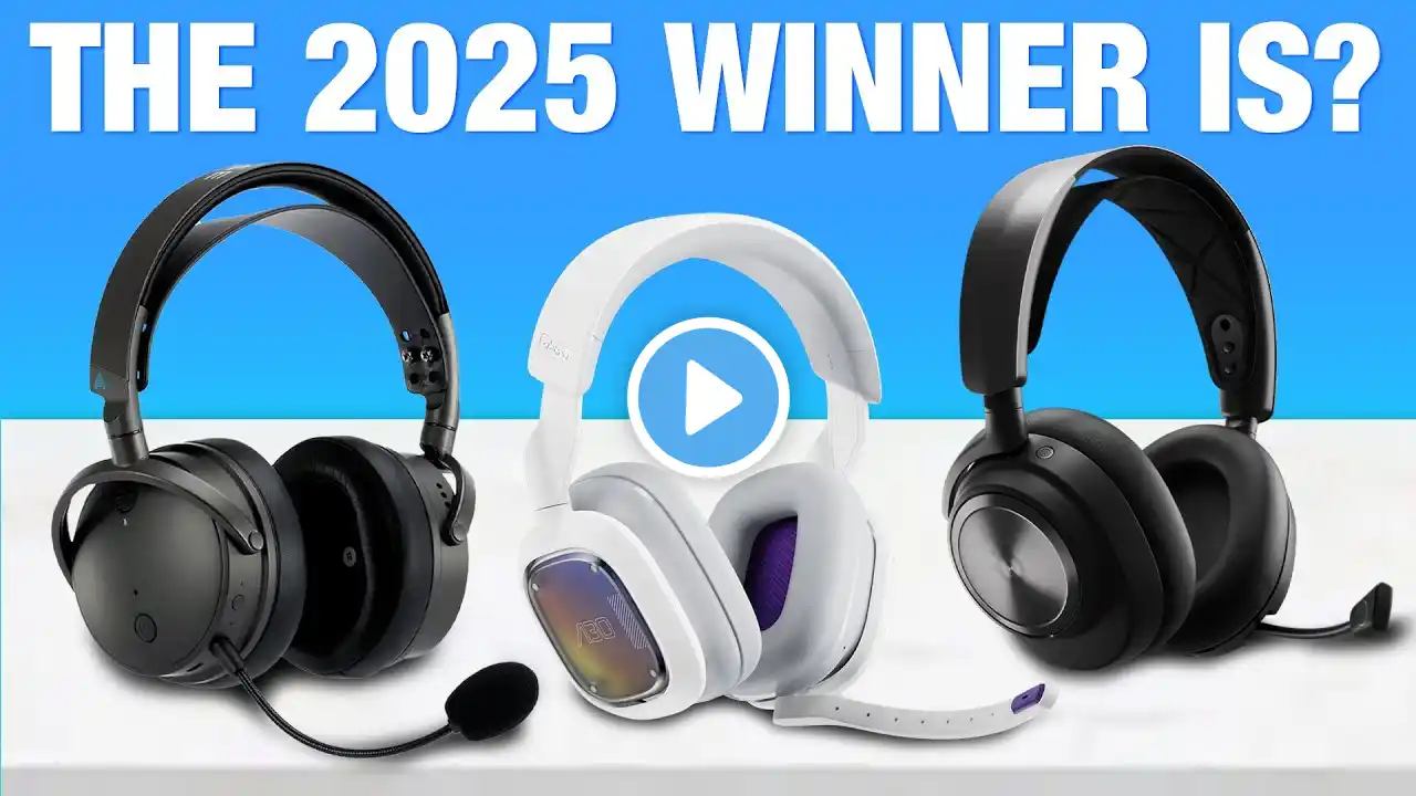 Best Wireless Gaming Headsets 2025 – Top 5 You Should Consider!