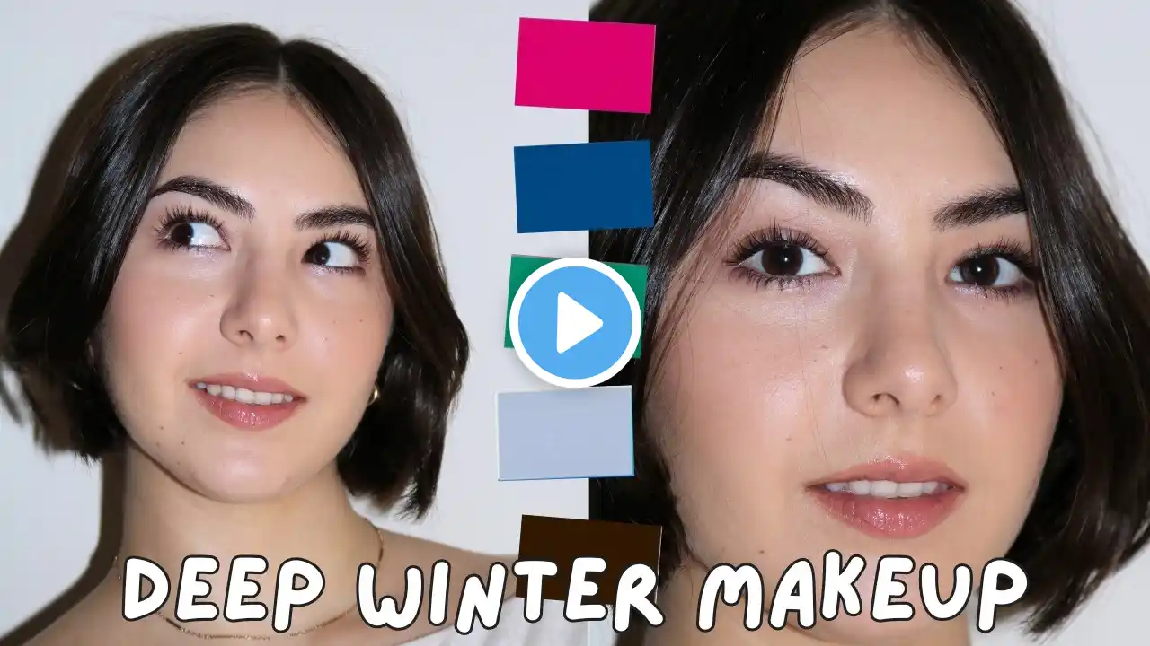 Deep Winter Makeup Tutorial ❄️ 💜 | Making It Up