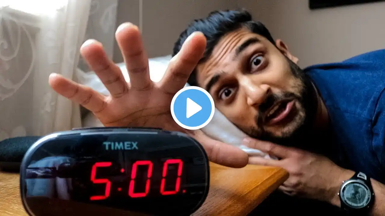 I Tried Waking Up At 5 AM For 30 Days... It Changed My Life