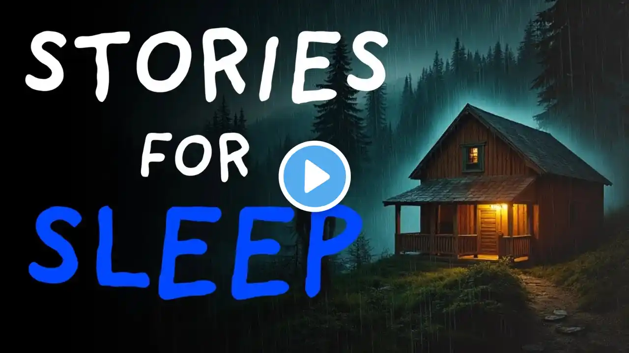 True Scary Stories Told to the Sound of Rain | Relax and Fall Asleep Quickly Vol. 21 l Black Screen