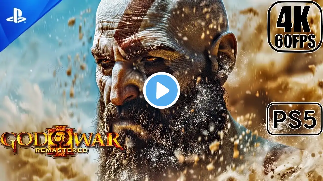 God Of War 3 PS5 - Kratos Kills Cronos (60FPS 4K)