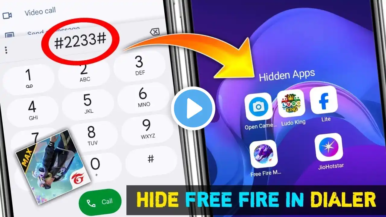 How To Hide Apps In Dialer ( Games/Apps) । How to hide apps on android। How to hide apps 2025