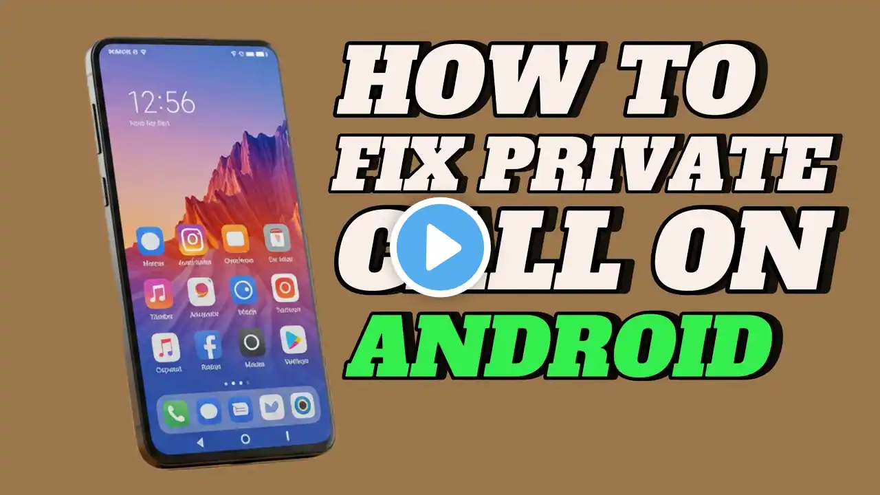 How to Fix Call on Private Number  And how To Put You Number On Private Calls | Fix Call on Private