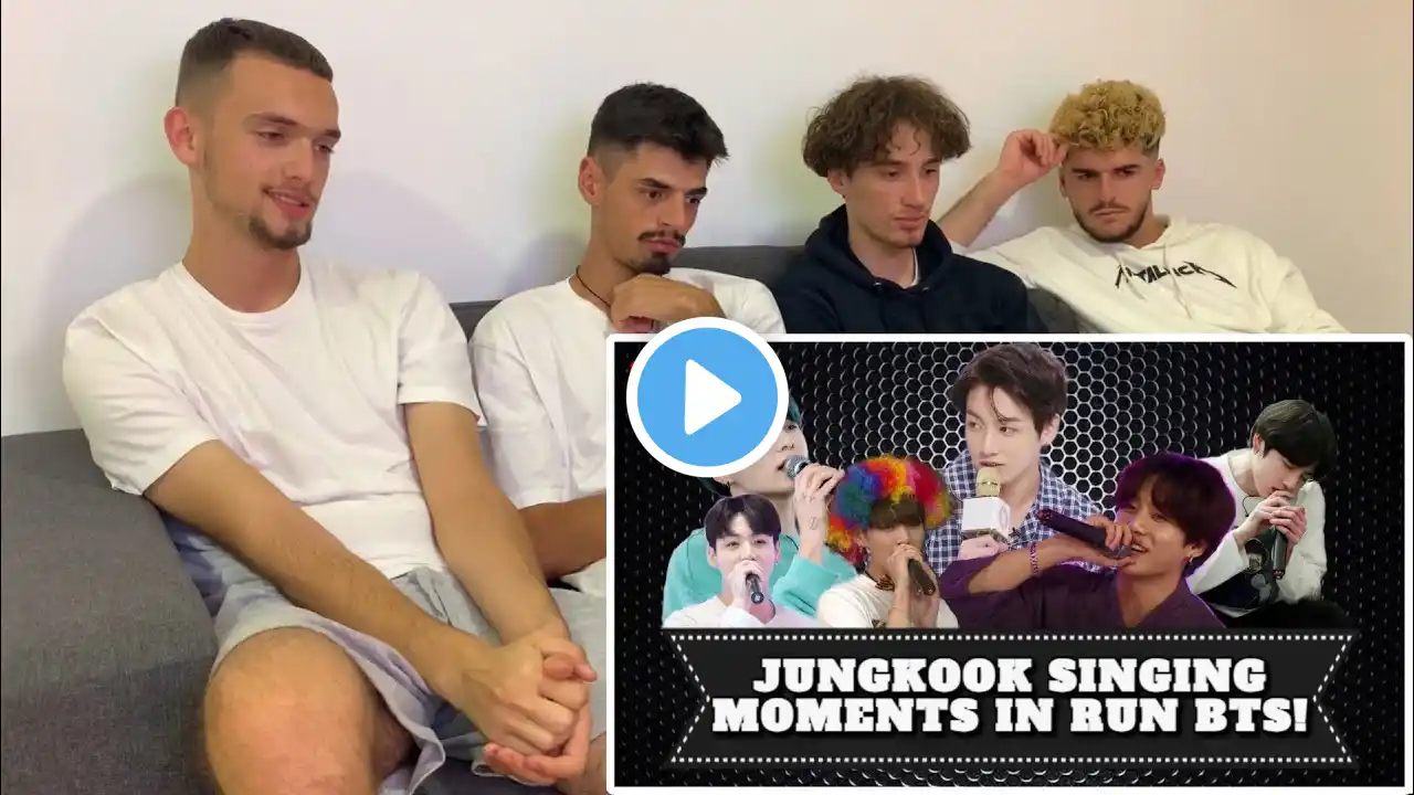 JUNGKOOK SINGING MOMENTS IN RUN BTS | MTF ZONE REACTS