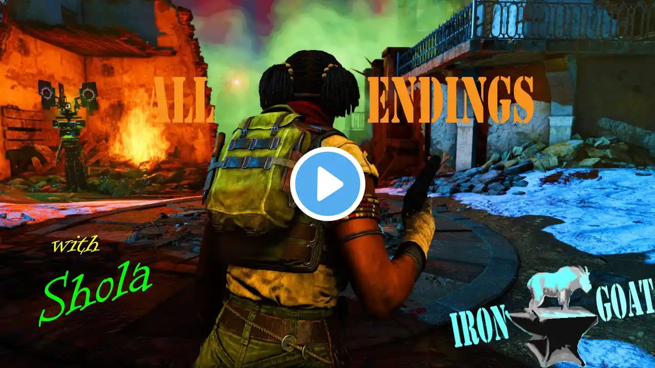 Zombie Army 4: Dead War - All Mission Endings - Shola