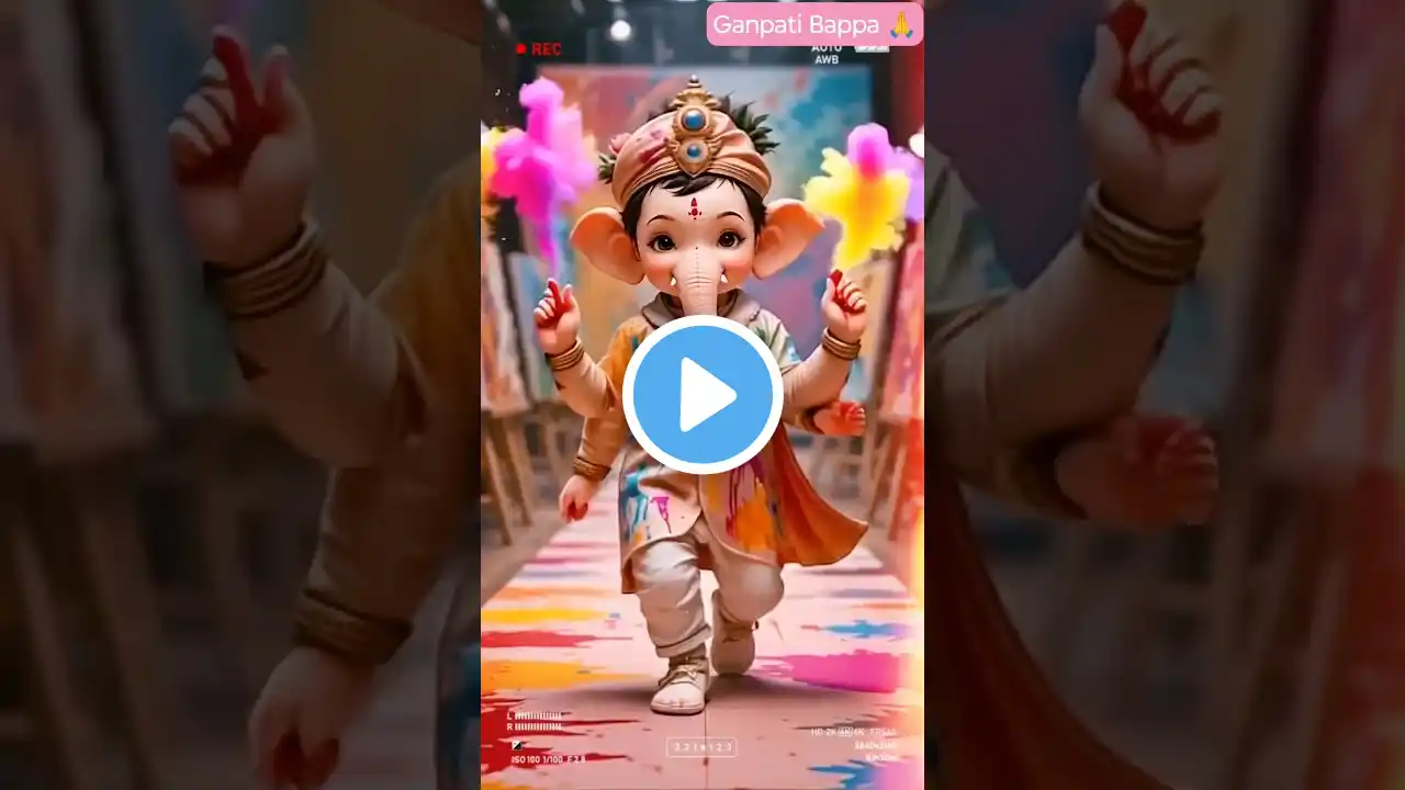 Sukhkarta Dukhharta Ganpati Bappa🙏#ganpatibappamorya #ganesh #cute #love #status #shortsfeed