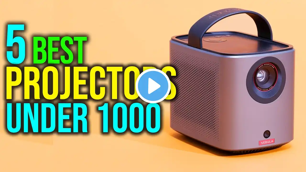 ✅Top 5: Best Projectors Under 1000 in 2025 - The Best Projectors $1000 {Reviews}