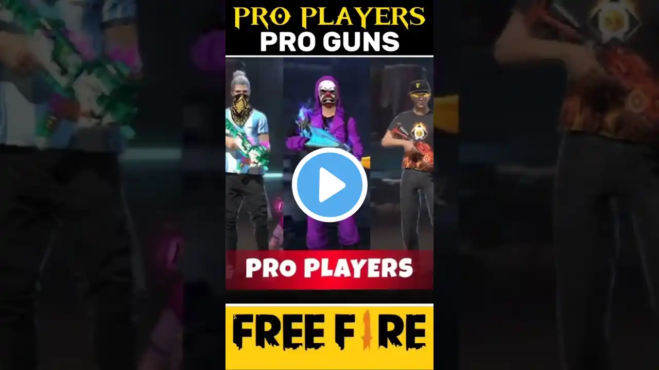 Pro Players Favourite Guns😱🔥#shorts #funny #freefire #trending #geniusff Vioce Credit-‪@Geniusff_1m‬