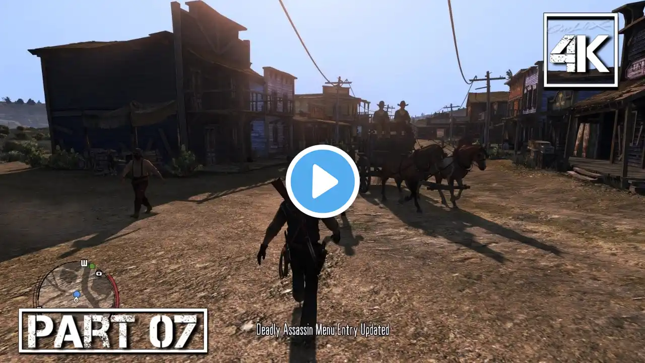 🎮 [4K] Red Dead Redemption PC | Gameplay Walkthrough - Part 7 [ PC 4K 60FPS ]