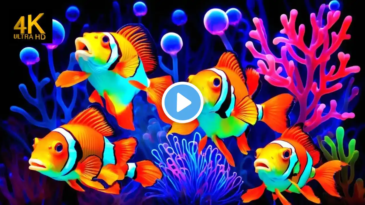 The Best 4K Aquarium - Explore the Stunning World of Sea Jellyfish and Beautiful Coral Reef Fish. #8