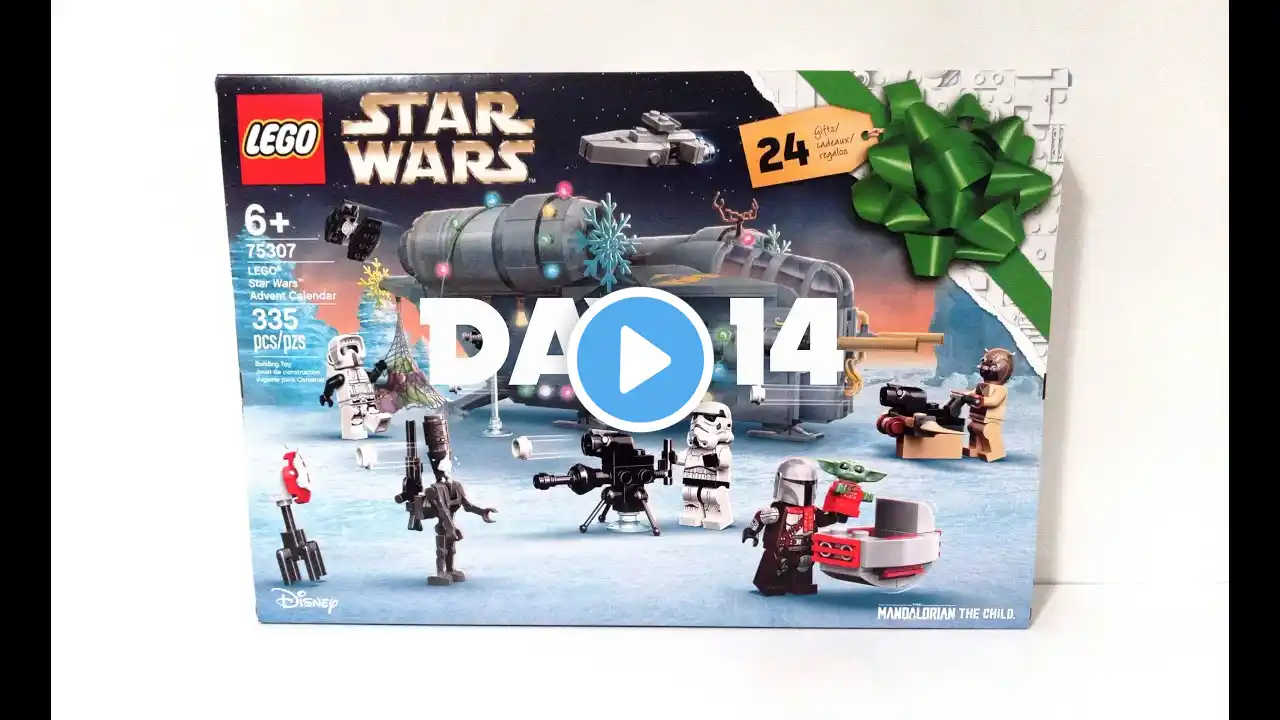 Day 14 - Opening the LEGO Star Wars Advent Calendar 2021