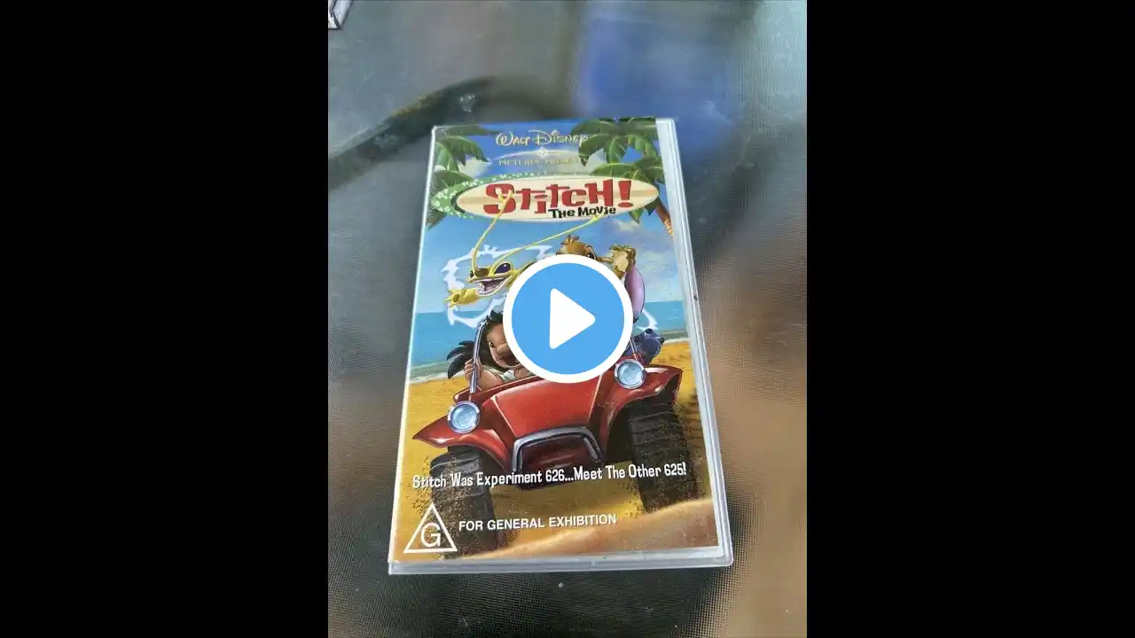 opening to stitch the movie vhs australia 2003