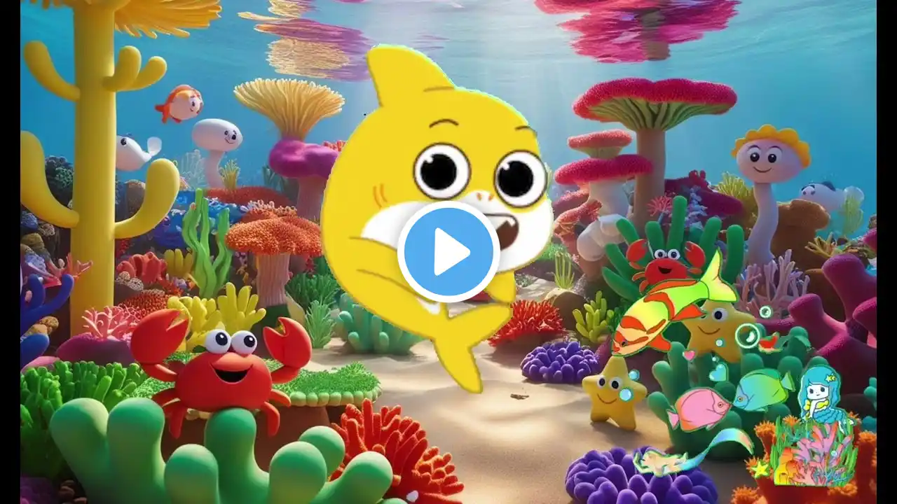 Angry Baby shark kids songs - Babyshark #preschoolsong  #nurseryrhymes #kidslearningvideos