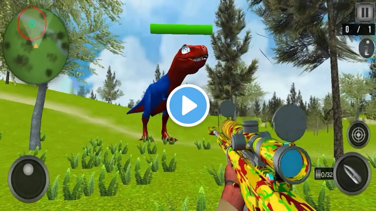 Wild Dinosaur Hunting Games Android Gameplay - iGames0803 Part -11