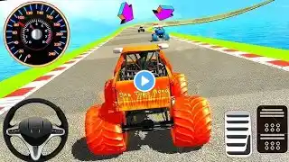 New Red ♥️ Super Biggest Monster Truck vs Smallest & biggest Beam Drive car 🚨