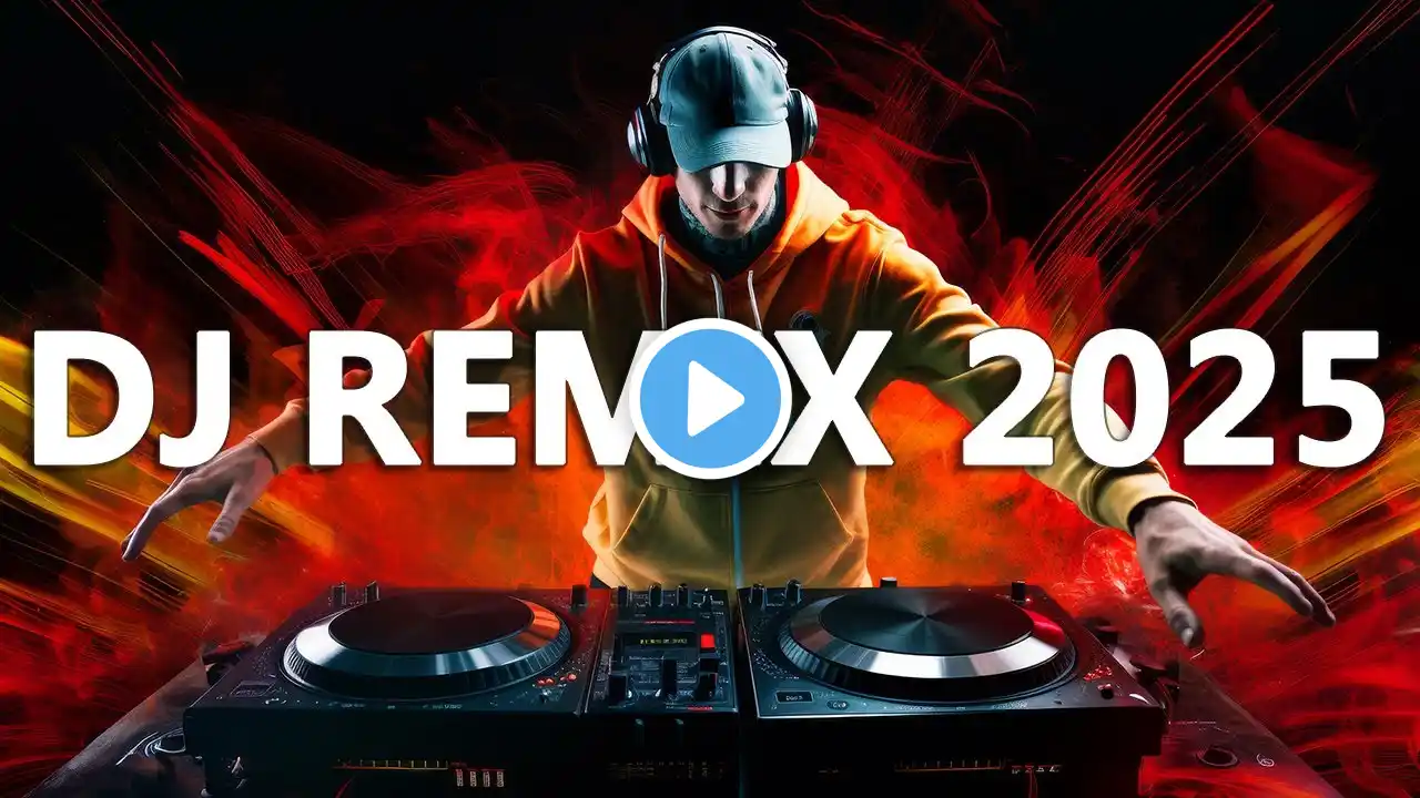 DJ REMIX 2025 - Mashups & Remixes of Popular Songs 2025 | DJ Remix Song Club Music Disco DJ Mix 2024