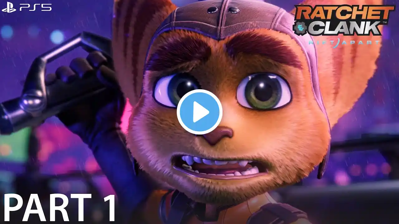 Ratchet & Clank: Rift Apart Walkthrough Gameplay - Part 1 - Playstation 5