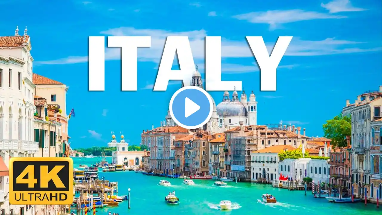 Italy 4K - Scenic Relaxation Travel Guide Film With Calming Music & Nature Sounds