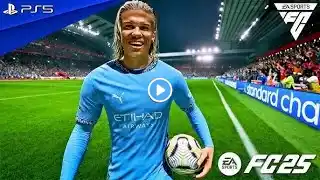 (PS5 PRO) FC 25-Manchester City Vs Liverpool |24/25 premier league [4K 60FPS HDR]