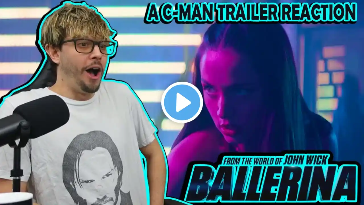 Ballerina - Trailer 2 Reaction | JOHN WICK | ANA DE ARMAS | KEANU REEVES