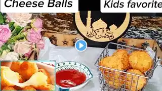 Cheese balls | kids favorite snacks #cheeseballsrecipe #kidsnack