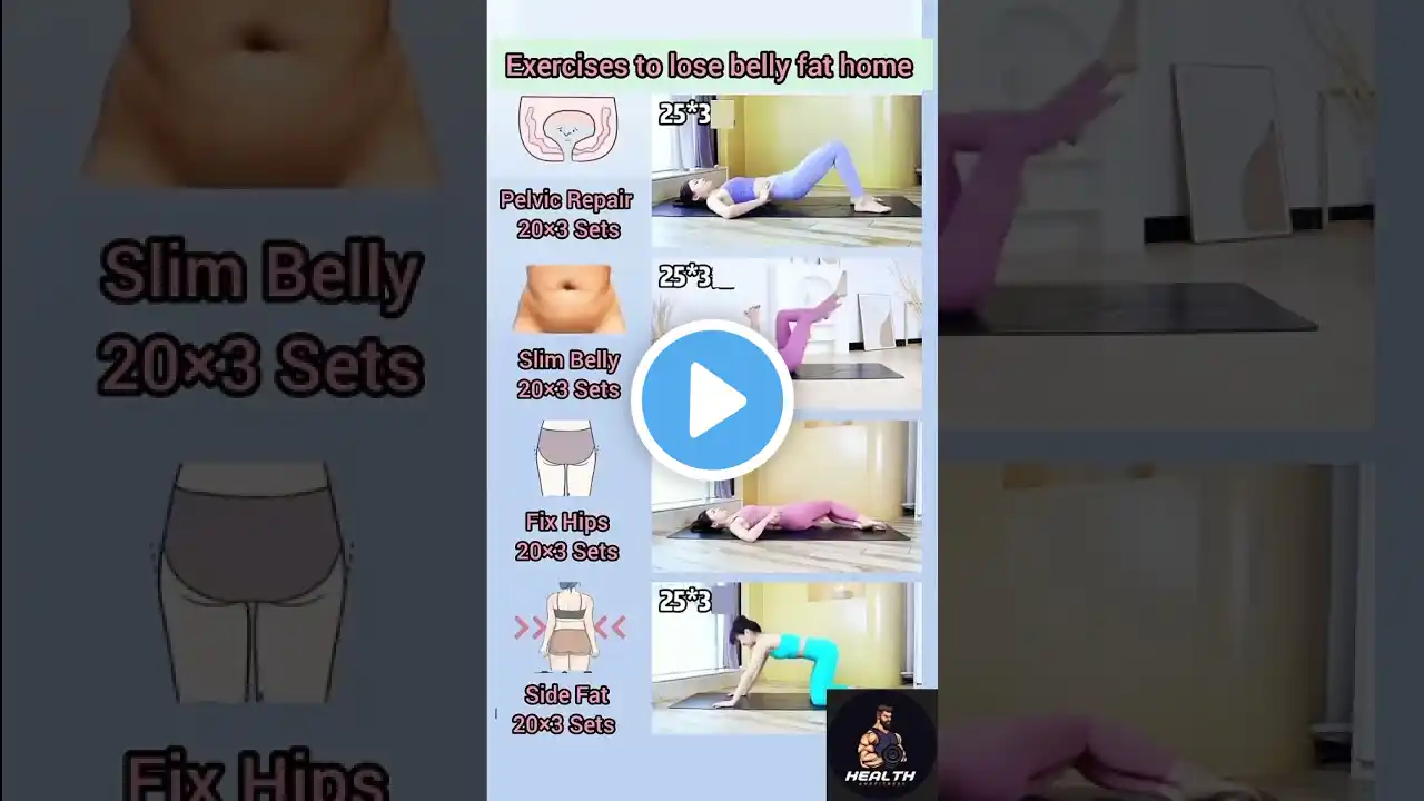 exercises to lose belly fat home#short #reducebellyfat #bellyfatloss #yoga #ytshorts #shorts