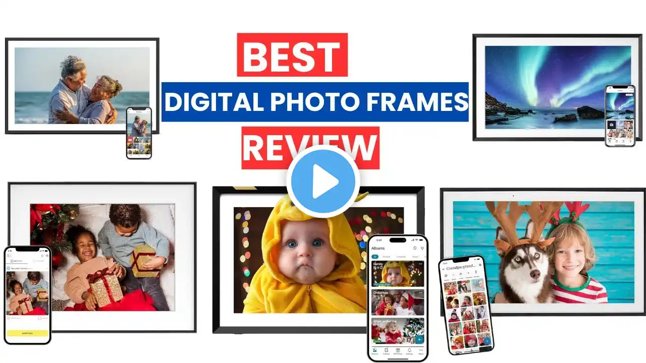 Top 5 Best Digital Photo Frames of 2025 | Ultimate Review & Buying Guide