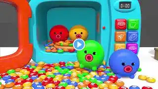 Toy Squishy Ball for Kids Children Bingo Song Learn Colors with ABC moon tv