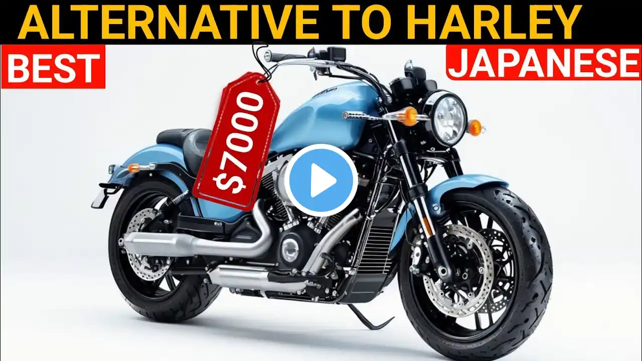 Top 7 Japanese Alternatives That Are Better And Cheaper Than Harley-Davidson;