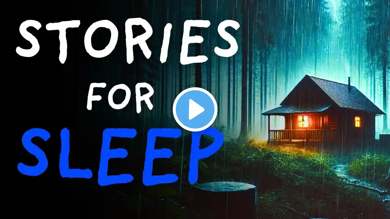 True Scary Stories Told to the Sound of Rain | Relax and Fall Asleep Quickly Vol. 343 l Black Screen