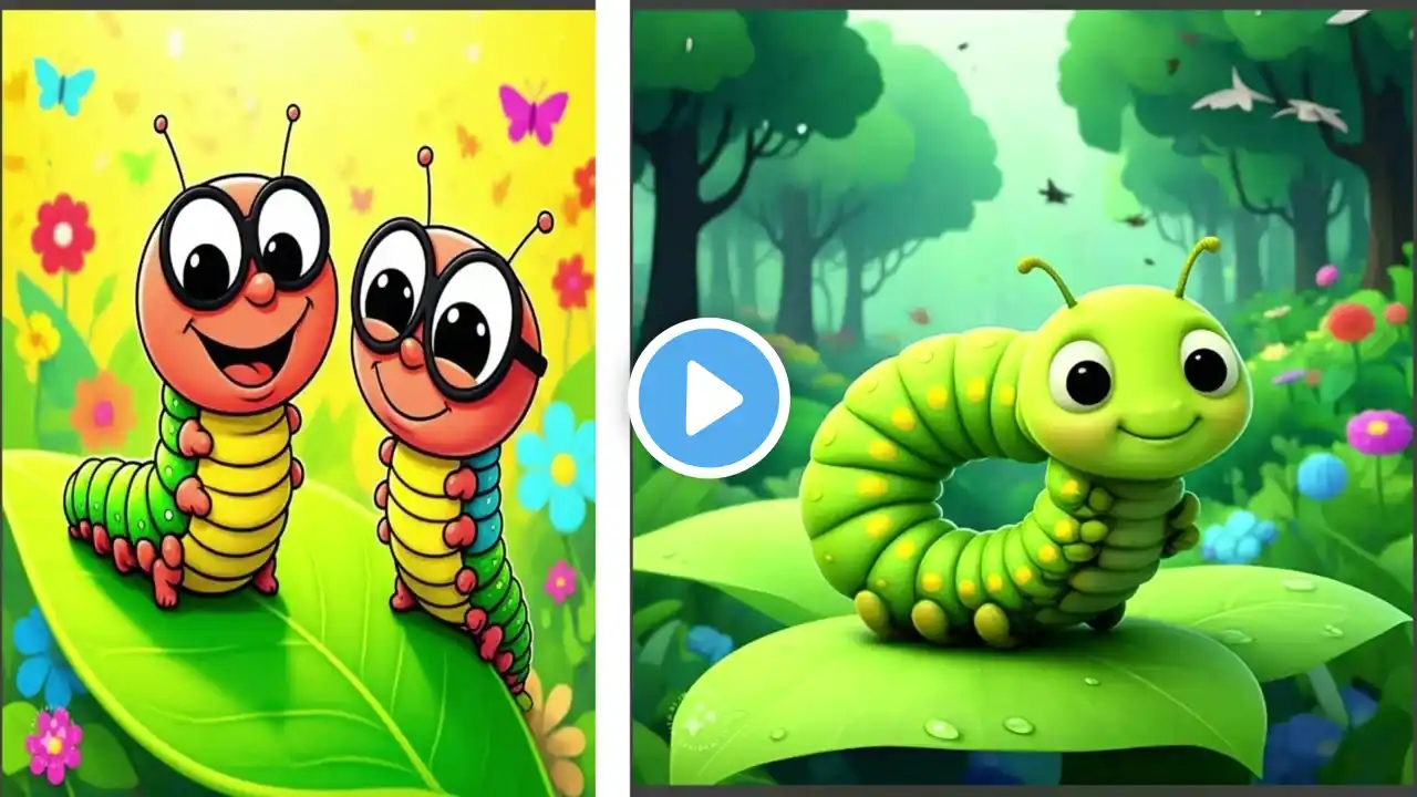 "The Hungry Caterpillar Poem for Kids | Fun and Rhyming Storytime!"