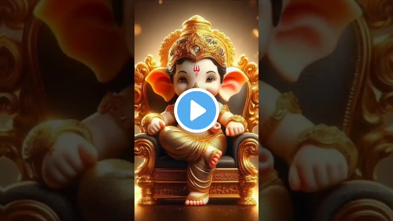 Om Gan Ganapathaye Namaha 🙏🙏 #ganesh #ganpati #ganeshchaturthi #ganeshutsav #viralvideo #shorts