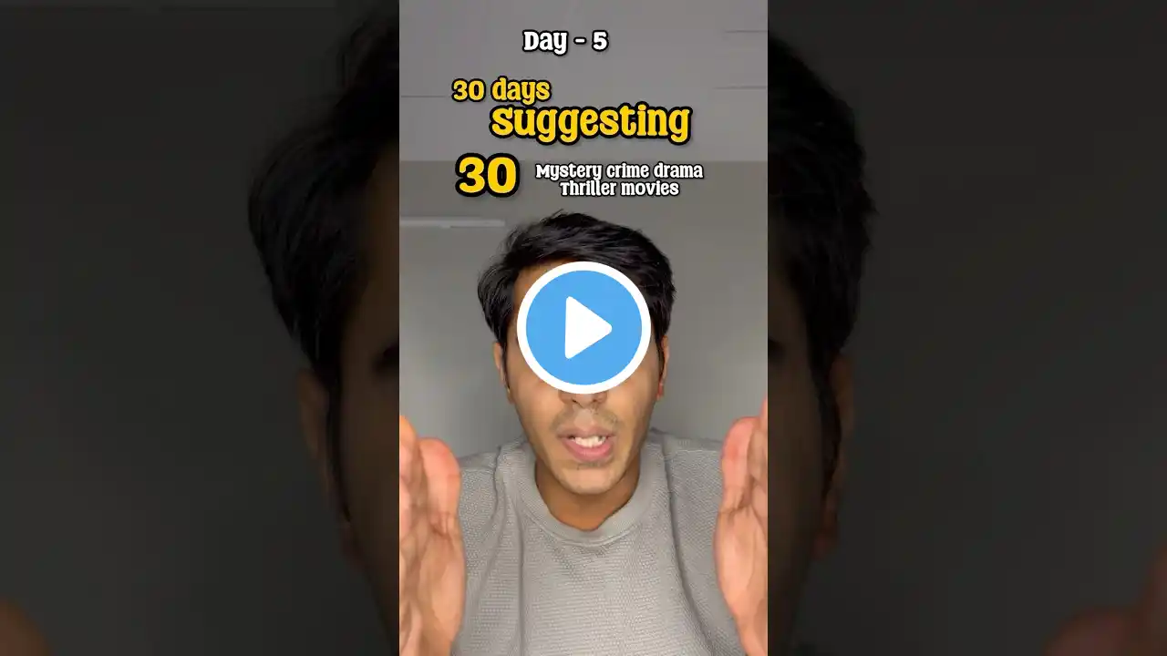 30 Days Suggesting 30 Mysterious Crime Thriller Movies(Day-5) #30dayschallenge #movie #bollywood