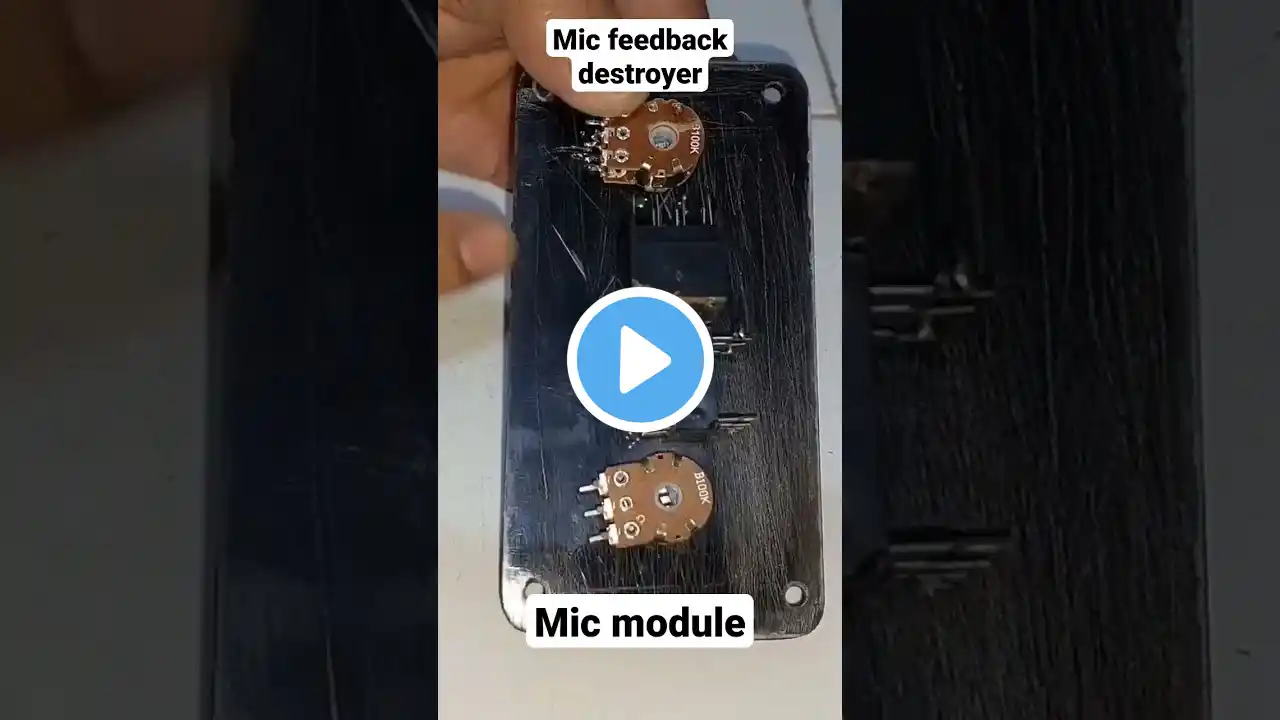 MICROPHONE FEEDBACK DESTROYER FOR VIDEOKE MACHINE | MIC MODULE #videokemachine #MICMODULE #KARAOKE