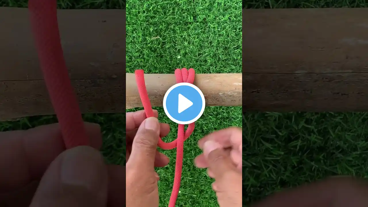 Perfect rope knot skill and great work / Swing hitch knot #easyknot #knot #rope  #shorts